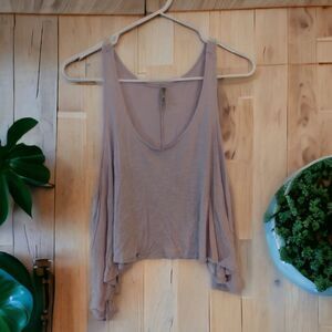 Heart & Hips Casual Tank Grey Top Women's Medium
